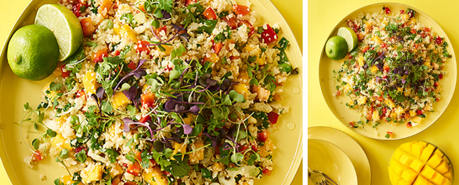 Mango Cauliflower Rice