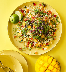 Mango Cauliflower Rice