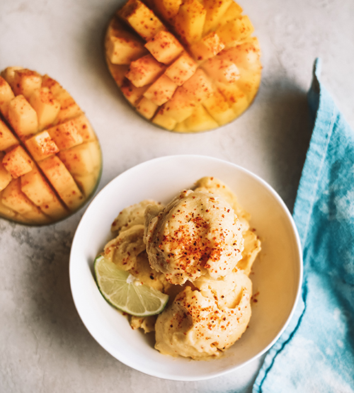 Chili Mango Sorbet
