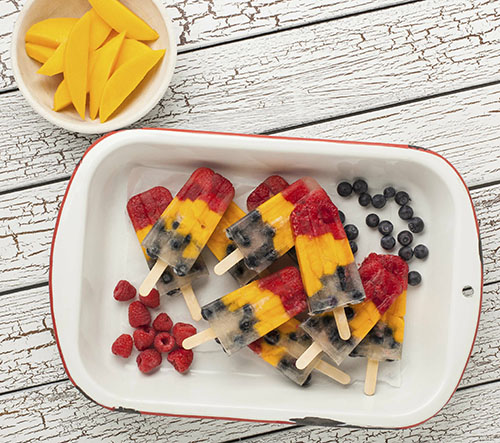 Mango Berry Pops
