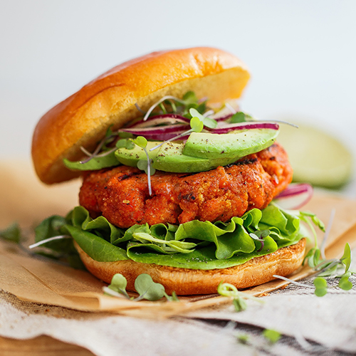 Salmon Jerk Burgers