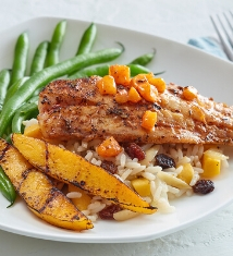 Grilled Snapper with Mango Butter Recipe Teaser