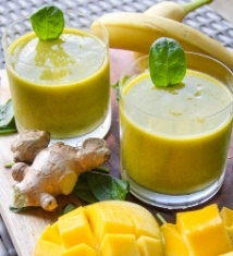 zingy-ginger-mango-smoothie image