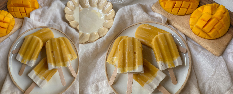 Dairy-Free Mango Creamsicles