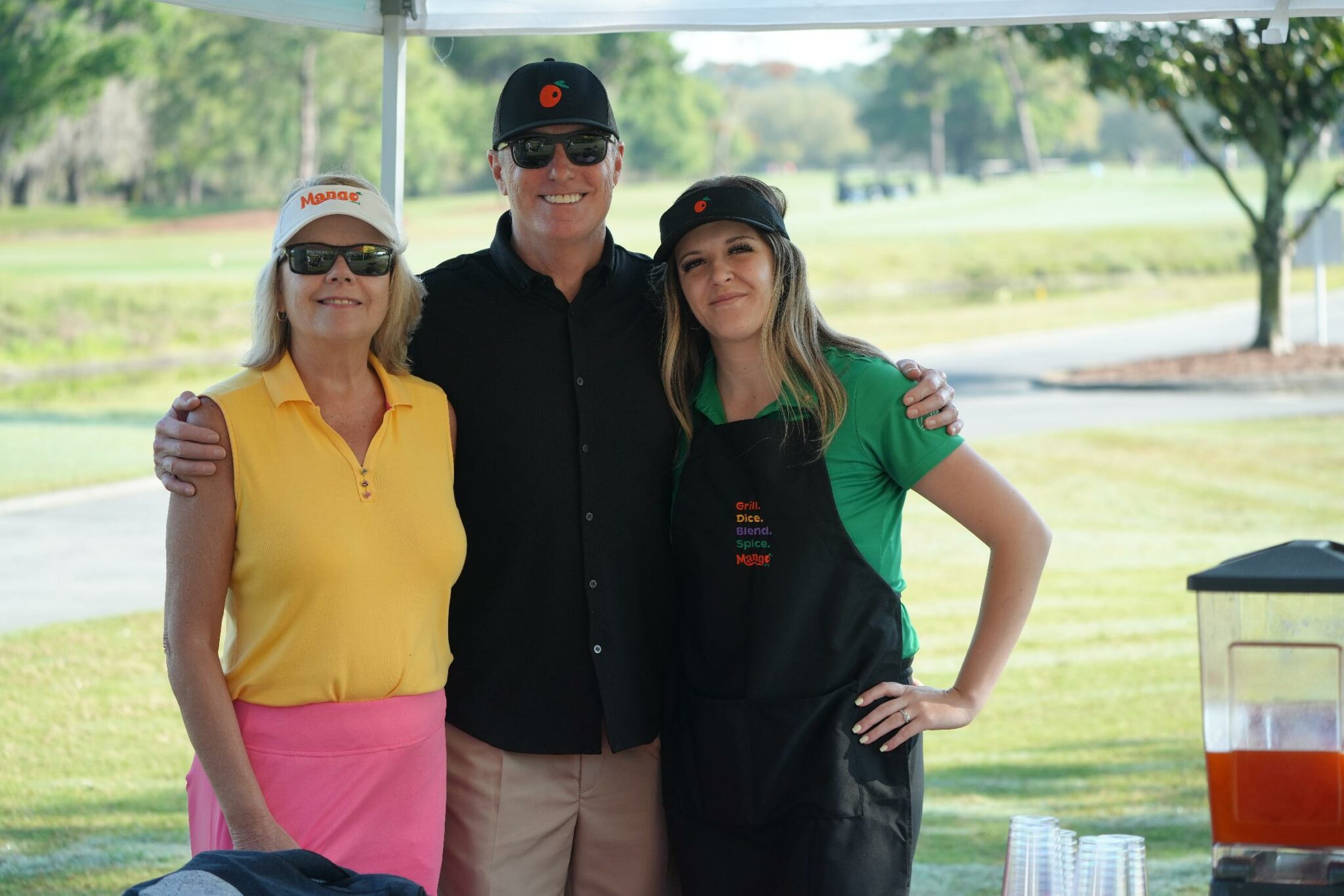 Mango Team at Golf Pop Up 