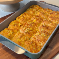 Mango Cheddar Biscuits