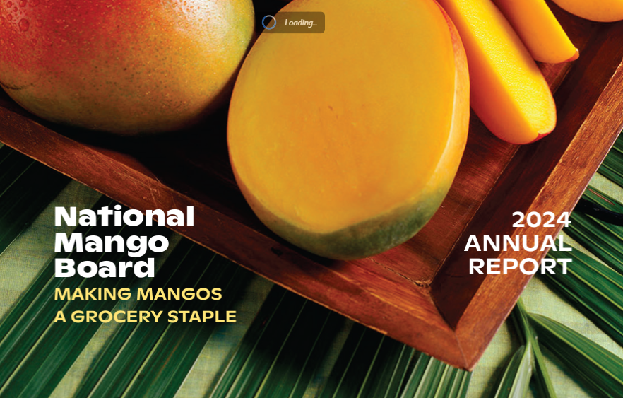 2024 National Mango Board Annual Report cover