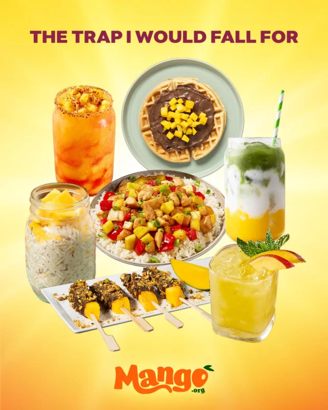 Fresh mangos. Tasty recipes. Sweet sips. Yep, we’d fall for this trap every time 🥭 

Which one’s catching you?​

#mango #trending #mangotrend ​