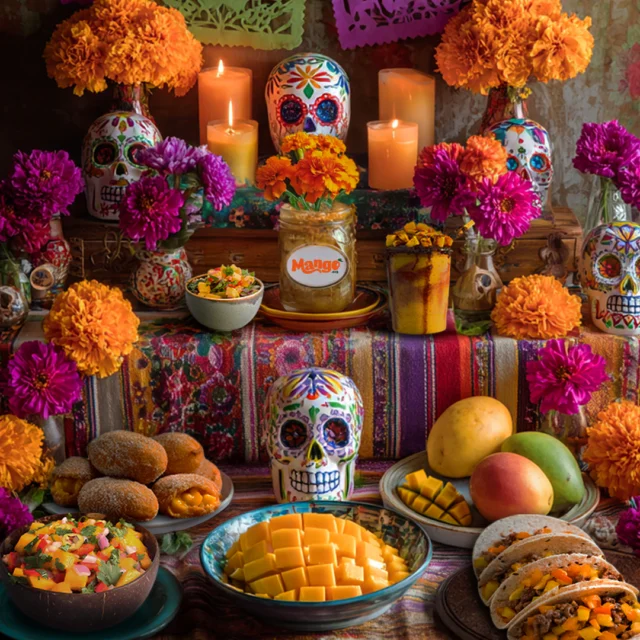 Honoring the sweetest mango memories this Día de los Muertos. From our ofrenda to yours. 🕯️💛🥭