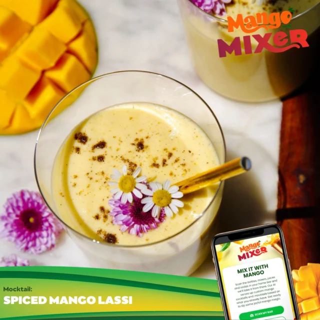 Try something new this fall! Spiced Mango Lassi 🍁 This creamy, spiced blend is the perfect cozy upgrade for all your fall moments.

Find the recipe by hitting the link in our bio and using the Mango Mixer tool!

 #Lassi #SpicedDrinks #CozyVibes #Mango