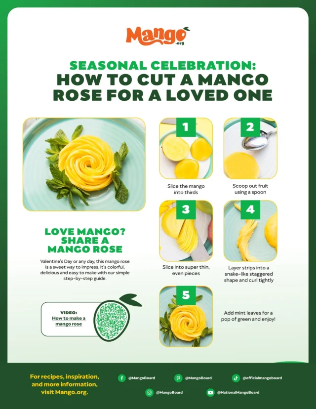 Ever wanted to turn your snack into a masterpiece? 🥭✨

Transform a mango into a stunning edible flower in just 5 simple steps. It’s easier than it looks and guaranteed to level up your fruit platters!

👉 Save this for your next hosting gig!

#MangoArt #FoodHack #KitchenSkills #FruitCarving #HealthySnacks
