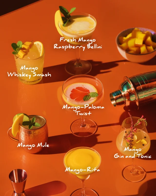 Cue the applause 🥭 These fresh mango cocktails and sweet appetizers are made to impress for a joyful awards night with friends.​

​#mango #awardwinning #awardseason #mangoawards