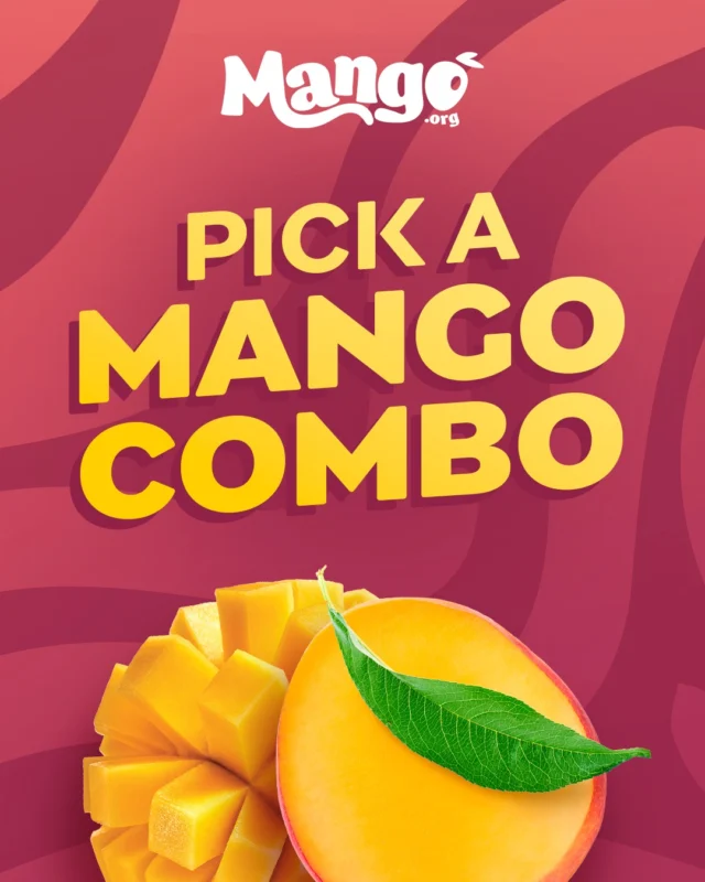 There are many ways to mango 🥭 From sweet mango snacks to savory mango recipes, we’ve got ideas for every craving. Which bite are you reaching for?​

​#mango #mangocombo #mangopairings #recipecombo ​