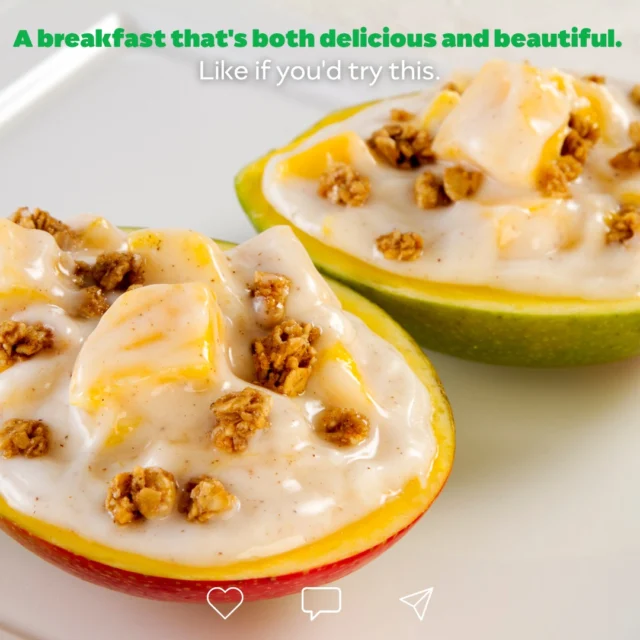 A bowl full of sunshine. 🥭☀️ Fresh mango makes every bite better.

Would you have this for breakfast? 💛 

#MangoRecipe #BreakfastInspo #HealthyEats #MangoBowl #MorningRoutine