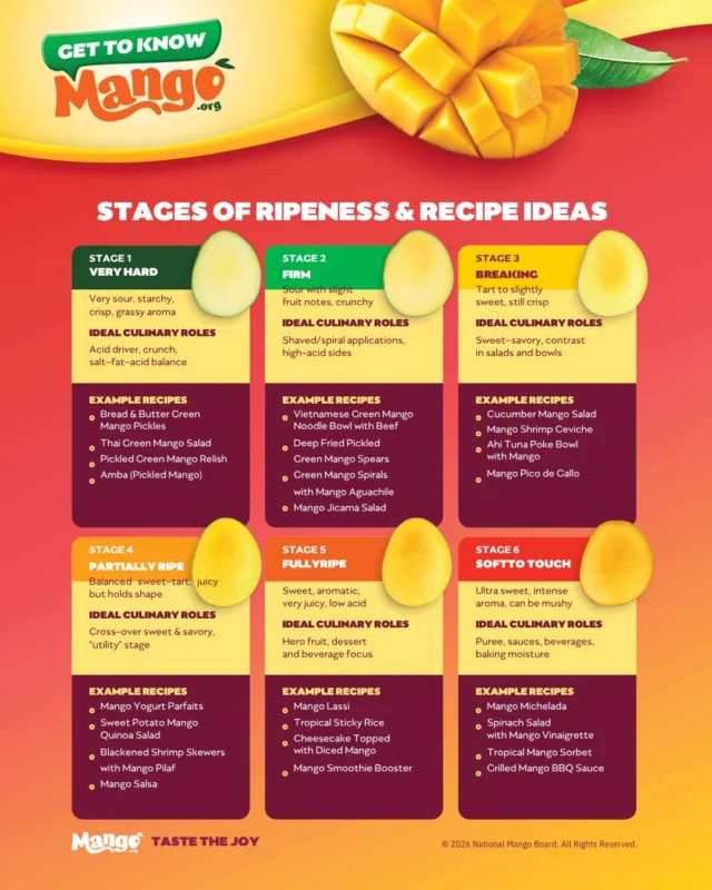 Never Guess Again: The Ultimate Mango Guide is Here!

Ever found yourself at the grocery store staring at a display of mangos, wondering which one is actually ready to eat? We’ve all been there—and we’re here to help you master the "mango squeeze" once and for all.
 
Stop the guessing game and start enjoying every bite.

Happy mango eating!🥭