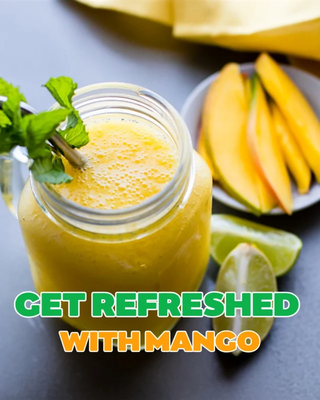 Get refreshed with mango!🍹🥭 

This mango limeade is the perfect drink to keep you cool. 

#mangolimeade #mangorecipe #summerdrink #refreshing