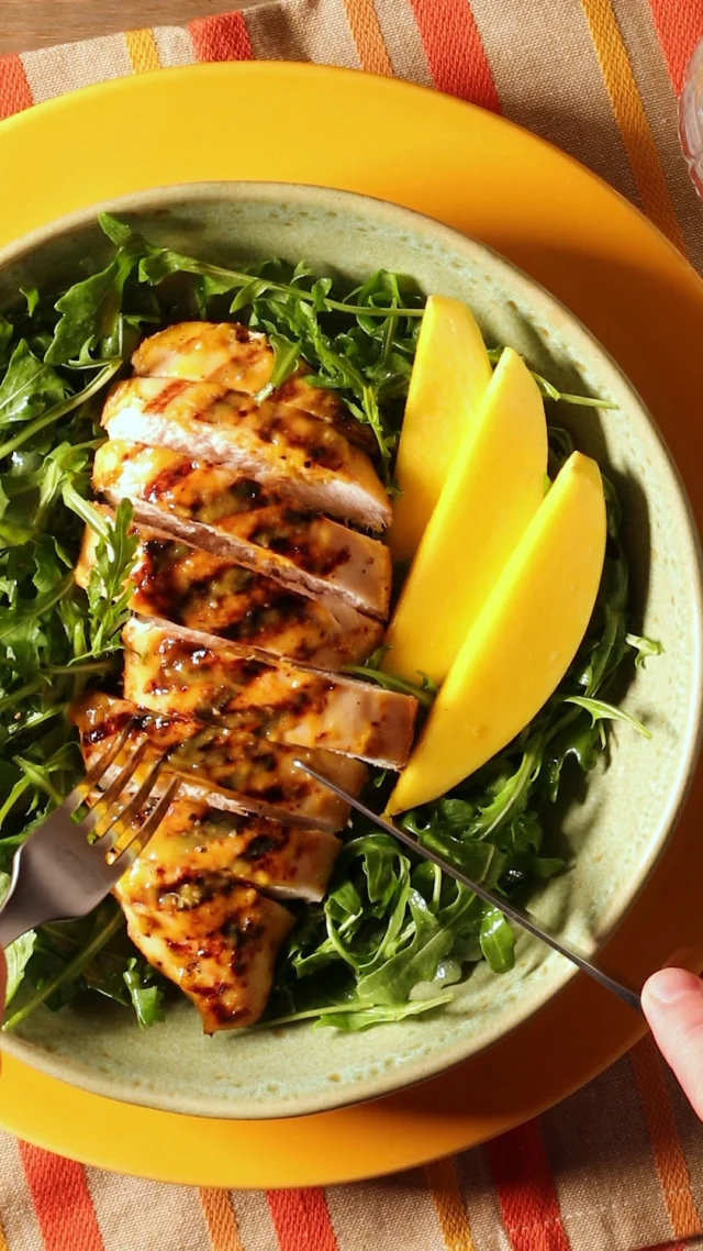 A little more joy on your plate ☀️✨

Grilled Mango Lime Chicken with Arugula Salad. A simple summer recipe you’ll keep coming back to.

#mango #easyrecipe #grilledchickenrecipes #summerdinnerideas