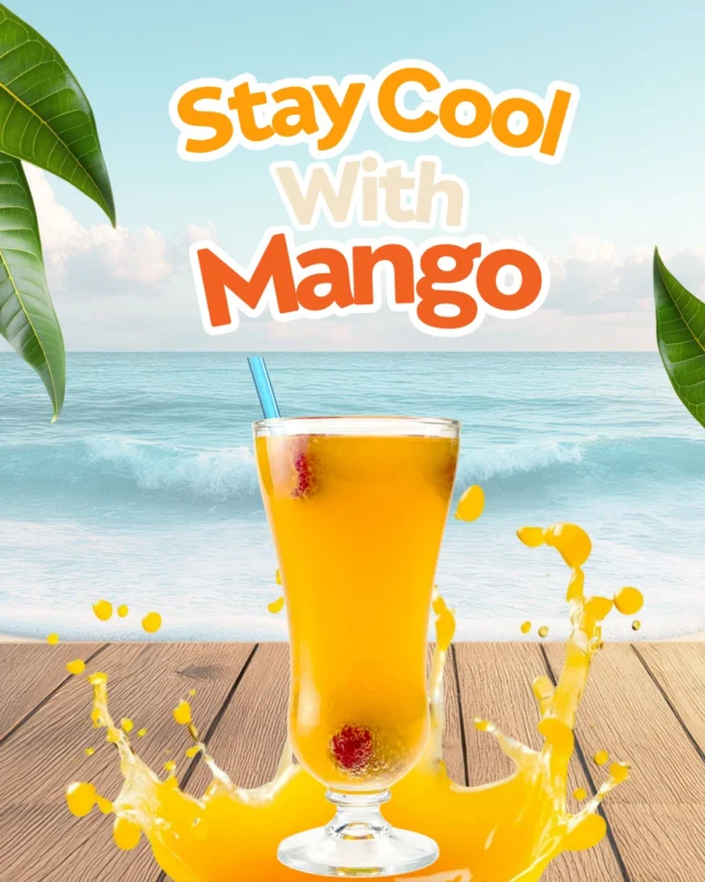Stay cool this summer with a refreshing mango drink!🍹 

You can find the recipe for this delicious fresh mango raspberry bellini on our website, mango.org🥭 

#MangoRecipe #MangoDrink #SummerMango