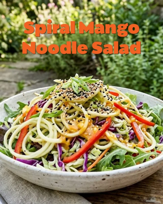 Looking to try a new dish with mango?🥭

Check out our Spiral Mango Noodle Salad recipe at mango.org!