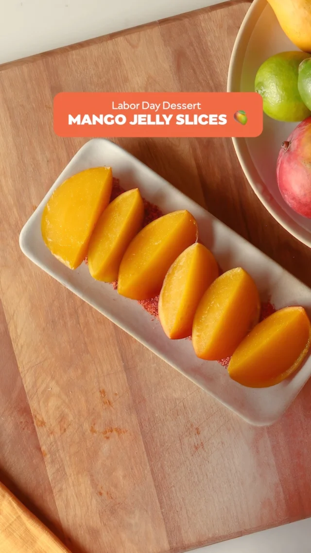 Long weekends were made for these!🥭 

Mango Jelly Slices are sweet, wiggly, jiggly joy on a plate. See how easy they come together, then save the recipe for your next cookout!